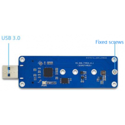 Moduł obudowa na dysk SSD adapter JMS583 USB 3.0 na M.2 NVMe